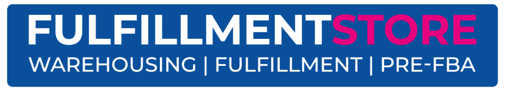 Logo von FulfillmentStore: E-Commerce-L&ouml;sungen f&uuml;r optimiertes Fulfillment und effiziente Logistik.